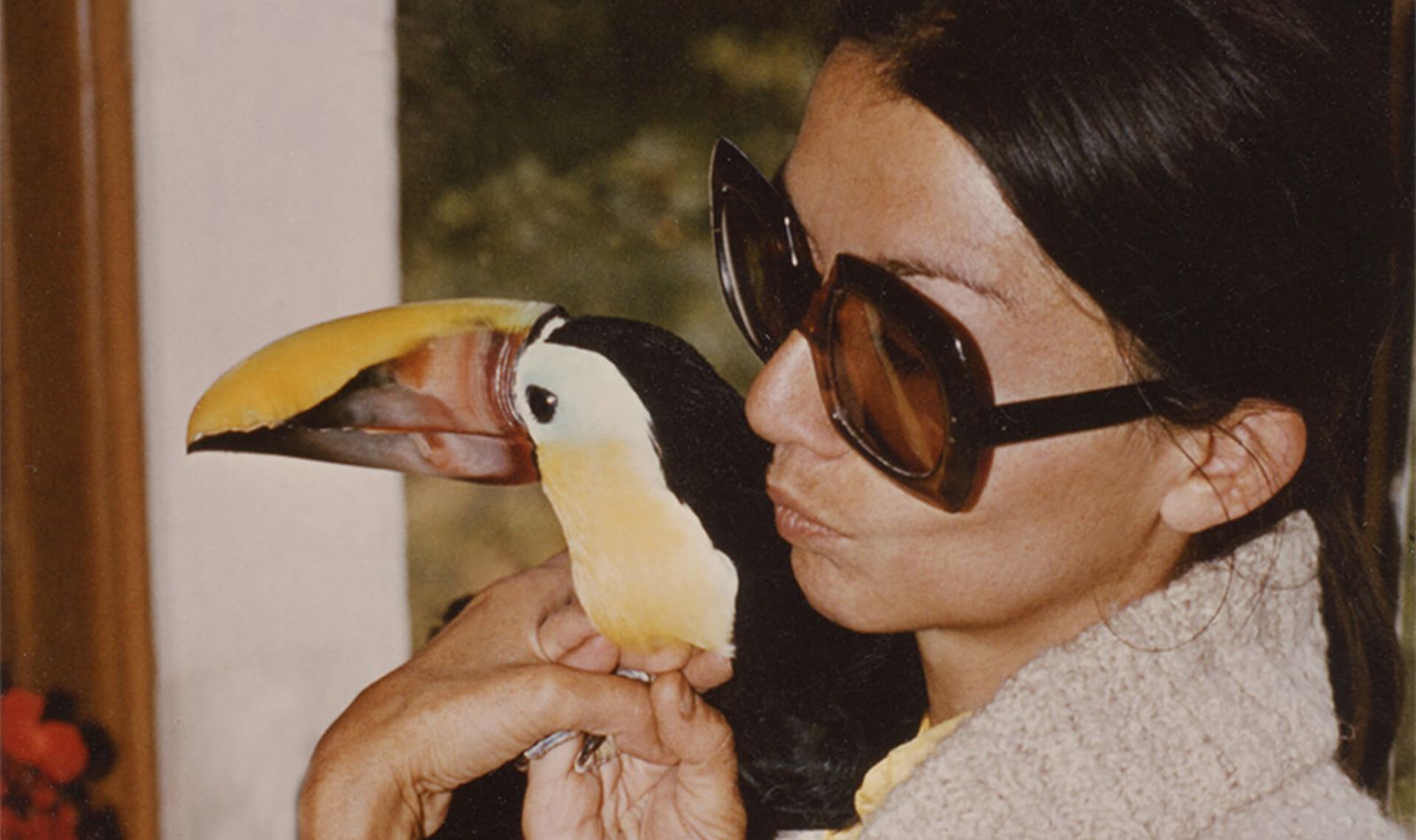 Françoise Delord et Fredo le toucan - ZooParc de Beauval