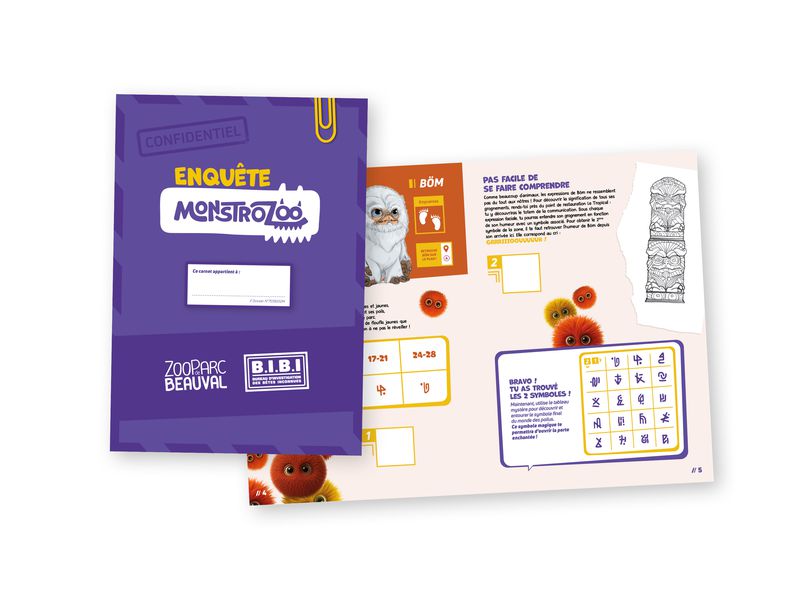 MonstroZoo - Aventure immersive inédite - Carnet - ZooParc de Beauval